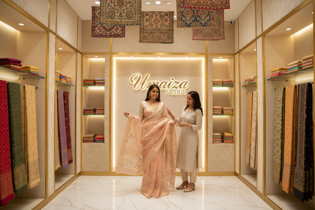 Organza Tissue Silk Saree