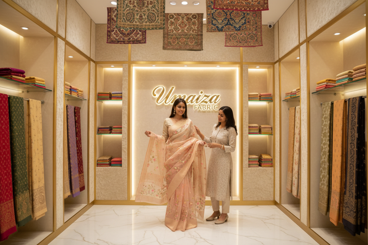 Organza Tissue Silk Saree