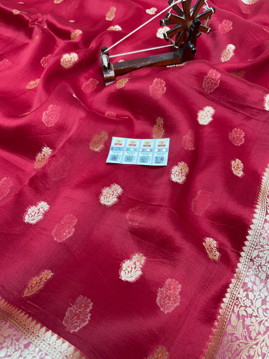 Banarasi Pure Kora Organza Silk Saree In Beautiful Dual Shade