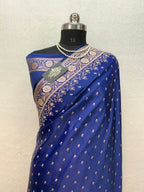 Banarasi  Handloom Katan Mashru Silk Saree