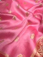 Pure Green Mango Silk Saree All Over Beautiful Minakari Gala Buti