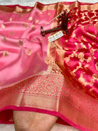 Pure Green Mango Silk Saree All Over Beautiful Minakari Gala Buti