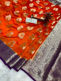 Pure Green Mango Silk Saree All Over Beautiful Sona Rupa Buta