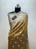 Banarasi Tissue Silk Saree Sona Rupa Weaving Border Satan Minakari